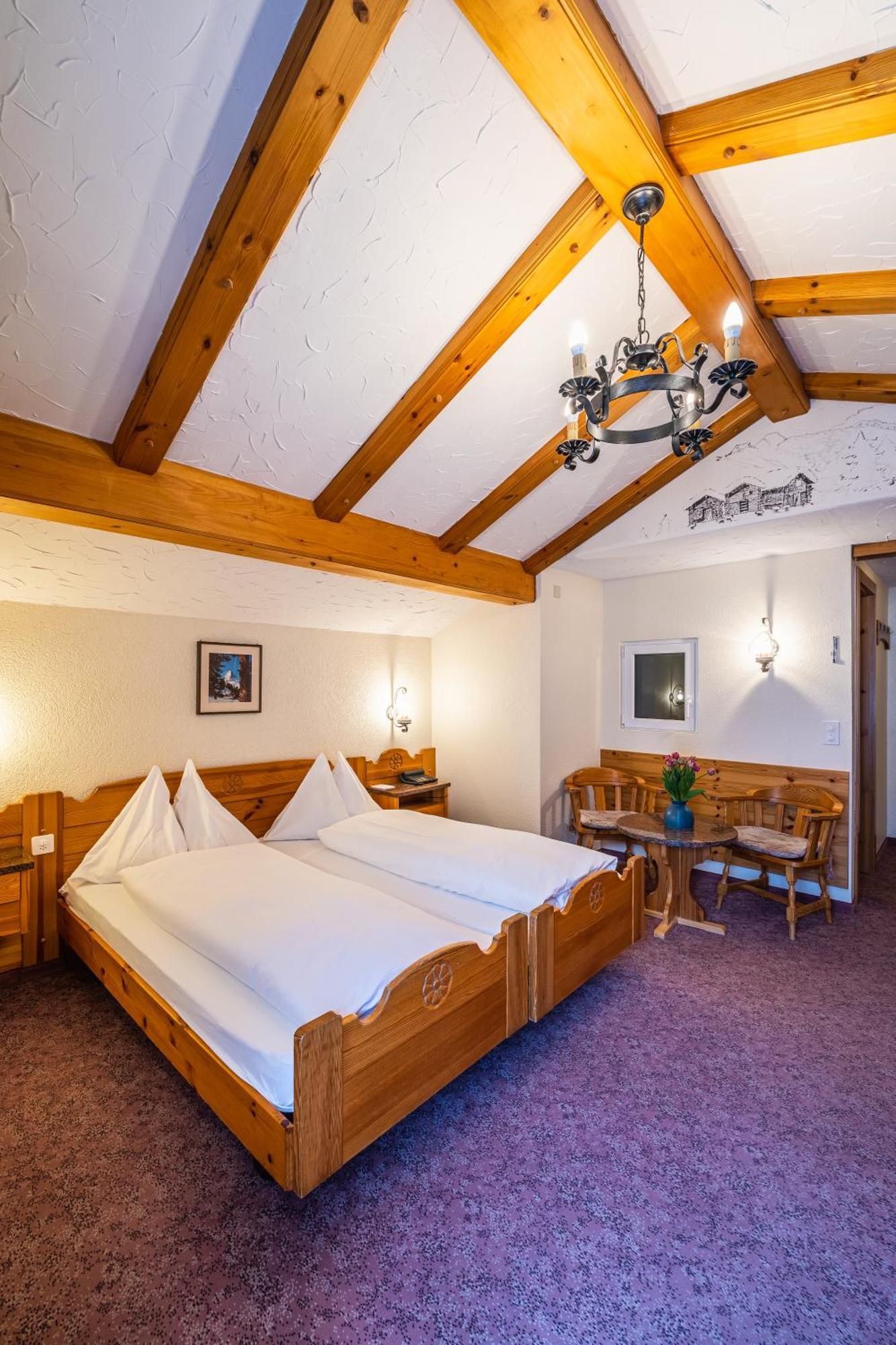 Hotel Christiania Saas Fee Kültér fotó
