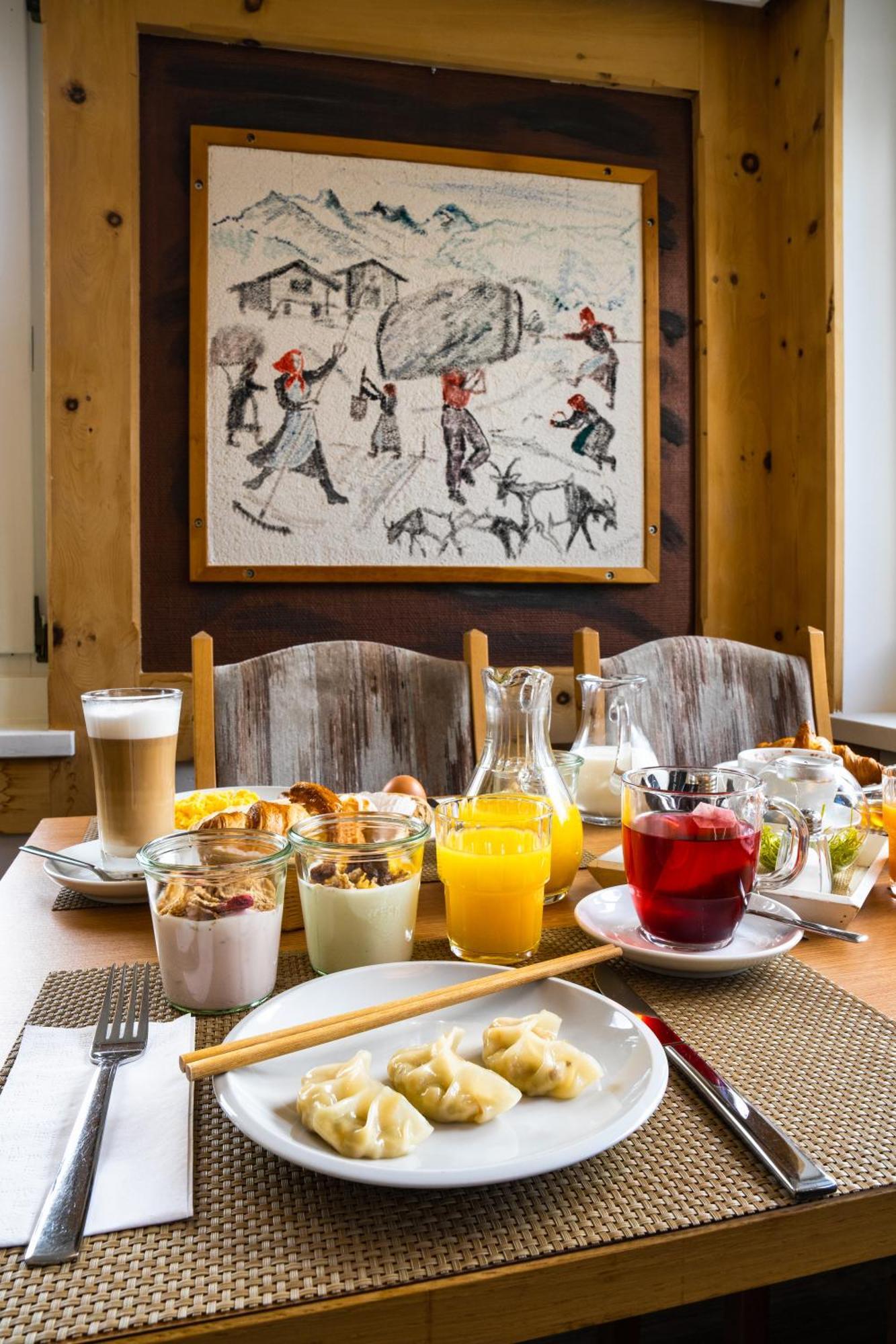 Hotel Christiania Saas Fee Kültér fotó